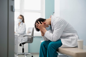 Médico passando por dificuldades em diagnóstico de dor crônica